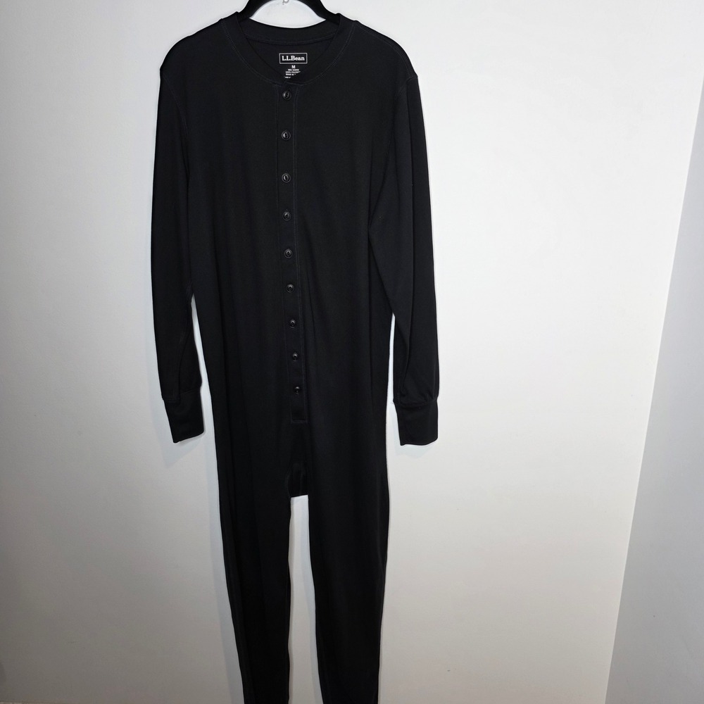 L.L. Bean Long‎ John Pajamas Mens Medium